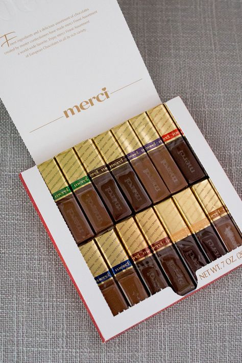 On the blog, I'm teaming up with Merci Chocolates and chatting about the importance of gratitude, and unexpectedly thanking the people you encounter in your everyday life for their "little, nameless, unremembered acts of kindness and love," as William Wordsworth once said. As Merci's name translates to "thank you," it's the perfect gift for those you appreciate! (The chocolate is also AMAZING!) #givemerci #ad Merci Chocolate, Chocolate Names, Necklace C, Ice Cream At Home, Louis Vuitton Tote, Junk Food Snacks, Delicacy Food, Piece By Piece, Yummy Comfort Food