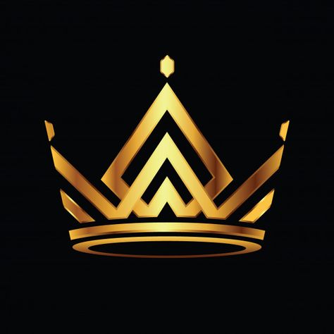 Modern crown logo royal king queen abstract logo vector Premium Vector King Crown Drawing, Modern Crown, Queen Crowns, King And Queen Crowns, Crown Drawing, Crown Art, Queen Tattoo, King Crown, Royal King