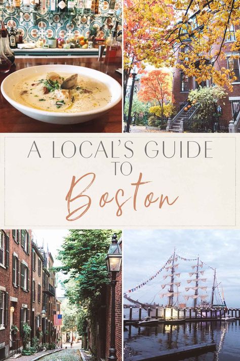 A Local's Guide to Boston • The Blonde Abroad Boston Travel Guide Fall, Boston Fall Travel, Boston Fall Itinerary, Core Memory Aesthetic, Travel To Boston, Boston Places To Visit, Boston Fall Outfits, Boston Summer Outfits, Exploring Boston