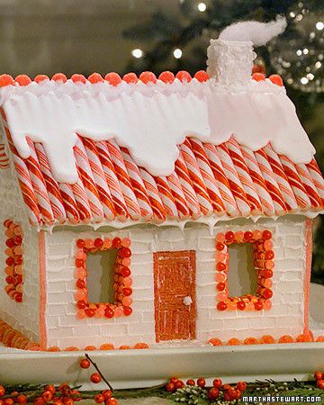 Sugar Cube House Cube House, Gingerbread House Parties, Make A Gingerbread House, Gingerbread House Designs, Gingerbread Party, Gingerbread House Decorations, Peppermint Sticks, Candy House, Christmas Gingerbread House