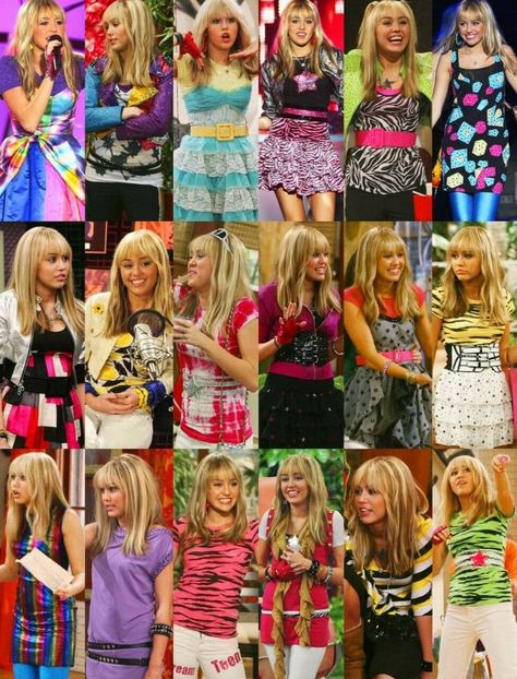 Disney Channel Fashion 2000s, 2000s Disney Fashion, Disney Channel Costumes, Hannah Montana Tv Show, Miley Cyrus Costume, Hannah Montana 3, Hannah Montana Outfits, Workplace Drama, Hannah Montana Costume