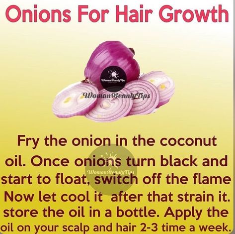 Homemade Hair Growth Oil, Homemade Hair Growth, Onion Hair Growth, Hair Mask For Dandruff, Onion Oil, Homemade Hair Treatments, Healthy Natural Hair Growth, Onion For Hair, Extreme Hair Growth