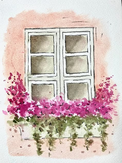 7 Steps to Painting Romantic Loose Florals in Watercolour – Etchr Studio Akvarel Illustration, Loose Florals, Painting Romantic, Loose Watercolor Paintings, Watercolor House Painting, Art Learning, Watercolor Paintings Nature, Oil Pastels Painting, Watercolor Beginner