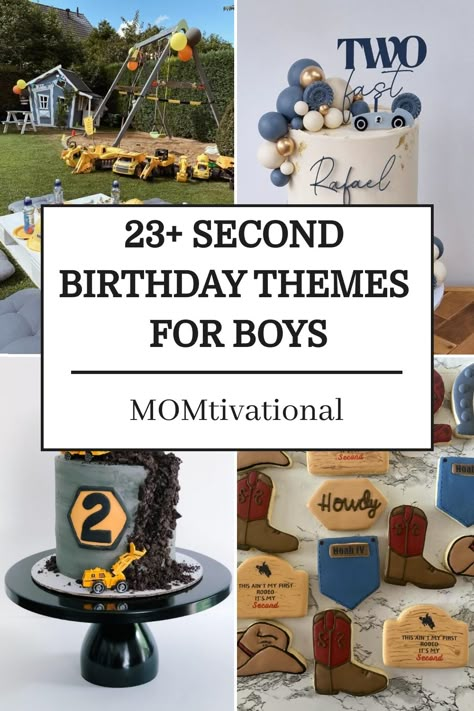 Discover over 23 second birthday themes for boys, featuring everything from superheroes and safari adventures to dinosaurs and space explorers. Get inspired with unique, creative, and cool party ideas that will make your little man’s celebration unforgettable. Two Year Birthday Theme, 2nd Birthday Themes For Boys, Second Birthday Theme Ideas, Birthday Theme Ideas For Boys, 2 Birthday Theme, Second Birthday Boy Themes, Second Birthday Theme, Second Birthday Boy, 2nd Birthday Themes