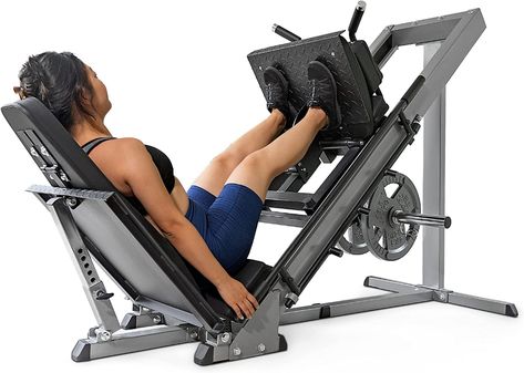 ANYTHING SPORTS Leg Press and Hack Squat Machine 2.0 Hack Squat Machine, Force Usa, Hack Squat, Exercise Machines, Leg Press Machine, Squat Machine, Leg Machines, Gym Home, Body Training