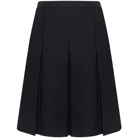 Cres E Dim - Pleated Wool Skirt (790 CNY) ❤ liked on Polyvore featuring skirts, mid length skirts, flared skirt, knee length pleated skirt, knee length a line skirt and inverted box pleat skirt Inverted Pleat Skirt, Knee Length Circle Skirt, Pleated Circle Skirt, Pleated A Line Skirt, Knee Length Pleated Skirt, Shiny Skirts, Skirt Circle, Skirts Pleated, Skirt Wool