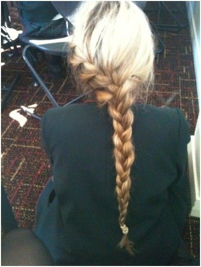 Single French Braid: Blonde Long Hairstyles Ideas Hair Colorful, Boring Hair, Long Blonde, Long Blonde Hair, Everyday Hairstyles, French Braid, Hair Envy, Long Hairstyles, Love Hair