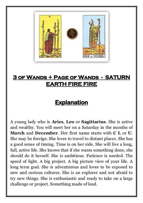 Different Tarot Card Combinations  Intuitive Meanings Tarot Card Combinations, Understanding Tarot, Tarot Combinations, Page Of Wands, Learning Tarot, Free Tarot Cards, Witch Things, Tarot Interpretation, Learn Tarot