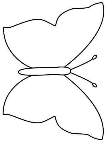 Free printable Butterfly stencils and templates Rock Painting Templates Free Printable, Templates Printable Free Craft Projects, Butterfly Patterns Printable Free, Butterflies Template Free Printable, Butterfly Art Easy, Butterfly Drawing Template, Free Printable Stencils Templates, Butterfly Art For Preschoolers, Butterflies Crafts Preschool