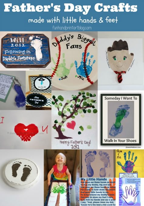 14 Handprint Father's Day Crafts for kids to make! Handprint Footprint Crafts, Father's Day Crafts For Kids, Fathers Day Art, Father's Day Activities, Fingerprint Tree, Father's Day Craft, Footprint Crafts, Fathers Day Ideas, Handprint Craft