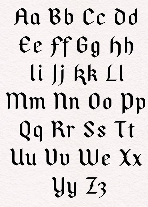 Old Time Fonts Alphabet, Old Timey Fonts Alphabet, Old Writing Alphabet, History Fonts Alphabet, Easy Old English Font, Old Style Writing Font, Simple Old English Font, History Letter Design, Dark Academia Fonts Alphabet