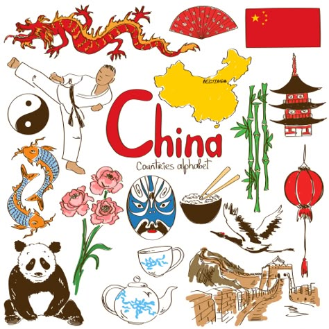 'C' is for China with this alphabetical countries worksheet from KidsPressMagazine! #Geography #China #AsianCountries Chinese Icon, Montessori Geography, Geography For Kids, Chinese Crafts, Countries And Flags, China Culture, World Thinking Day, Homeschool Geography, World Geography