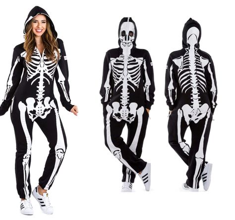 Halloween party, Halloween costume, Halloween clothing, Halloween decorations, Halloween costume for men and women Fashion Skeleton Jumpsuit, Skeleton Costume Women, Halloween Costume Duo, List Of Halloween Costumes, Halloween Skeleton Costume, Costume Duo, Halloween For Adults, Halloween Fall Decorations, Halloween Costume For Women