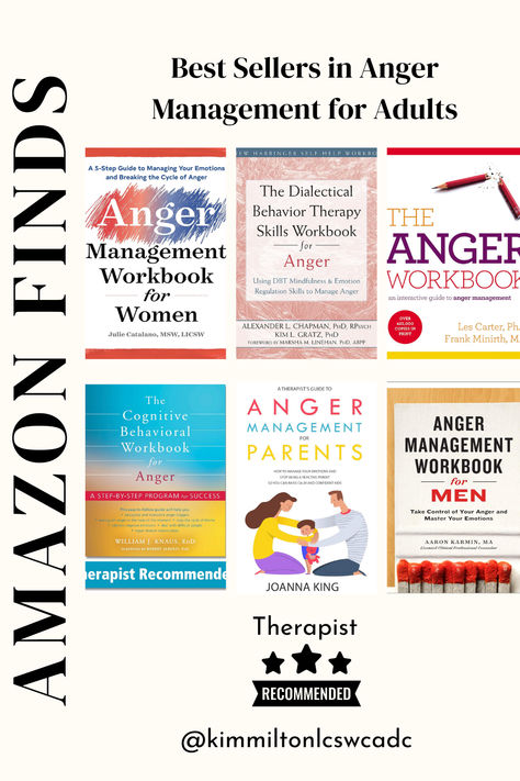 Master your emotions with our curated list of the top 6 bestselling anger management books for adults and parents on Amazon, all therapist-recommended. Ideal for anyone looking to foster a calmer, more understanding environment at home or in the workplace. Explore these transformative resources and start your journey towards emotional mastery today! 🧘‍♂️💼 #AngerManagement #AdultWellbeing #TherapistApproved | Anger Management | Parenting | Anger Management Activities | Emotions | Therapist Books, Anger Management Books, Emotional Mastery, Master Your Emotions, Anger Management Activities, Best Self Help Books, Behaviour Management, Management Books, Activities For Adults