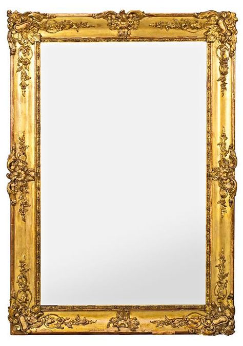 Esmod Paris, Mirror With Frame, Printable Frames, Antique Picture Frames, Page Borders Design, Photo Frame Design, Banner Background Images, Old Frames, Gold Picture Frames