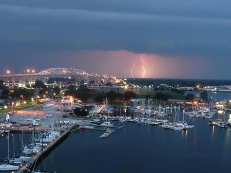 The 10 Reasons We Love Port Huron Water Bridge, Port Huron Michigan, Port Austin, Marine City, Brown City, Travel Michigan, Michigan Vacations, Port Huron, Midwest Travel