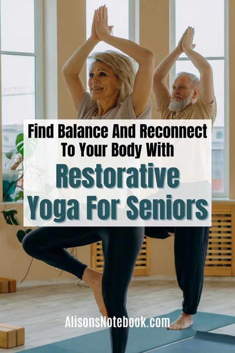 Senior Yoga, Restorative Yoga Poses, Yoga For Seniors, Corpse Pose, Bridge Pose, Self Care Checklist, Chair Yoga, Restorative Yoga, Yoga Exercises