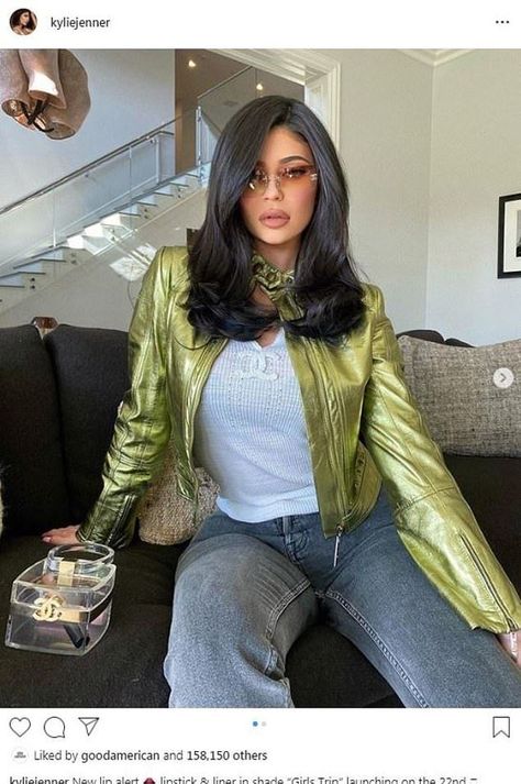 Stylizacje Kylie Jenner, Moda Kylie Jenner, Instagram Kylie Jenner, Stile Kylie Jenner, Look Kylie Jenner, Looks Kylie Jenner, Trajes Kylie Jenner, Lipstick Liner, Kylie Jenner Look