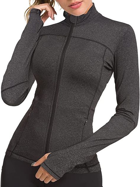 Rainbow Workout, Compression Jacket, Workout Jackets, Yoga Crop Tops, Sports Track, Yoga Jacket, Workout Tops For Women, Running Yoga, Jacket With Pockets