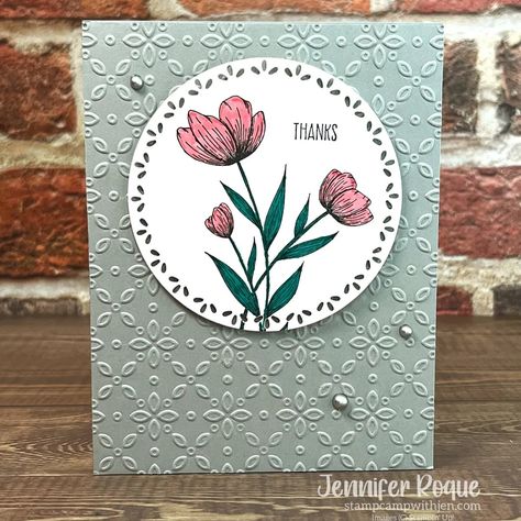 Spotlight On Nature Thank You Card Dryer Sheet, Card Flowers, Nature Card, Stampin Up Card, Flowers Handmade, Time Saver, Dryer Sheets, Stamping Up Cards, Card Making Techniques