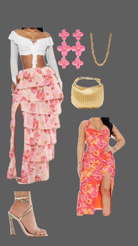 Havana=floral, bright, vibrant Havana Nights Party Theme Outfit, Havana Outfit, Havana Theme Party, Havana Theme, Havana Nights Party Theme, Havana Nights Party, Party Outfits Night, Havana Nights, Themed Outfits