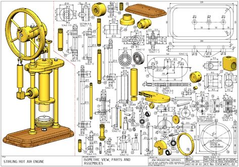 Mechanical Assembly Drawings, Solidworks Projects Assembly, Solidworks Tutorial Pdf, Catia Assembly Drawings, Solidworks Drawings Assembly, Mechanical Engineering Design Technical Drawings, Assembly Drawing Mechanical, Cad Design Mechanical, Solidworks Projects