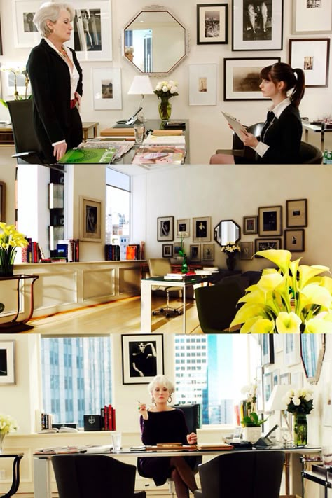 Miranda Priestly Office, Anna Wintour Office, Kardashian Office, Vogue Office, Chic Office Space, Jewelry Showroom, Kids Room Interior Design, Future Office, French Living