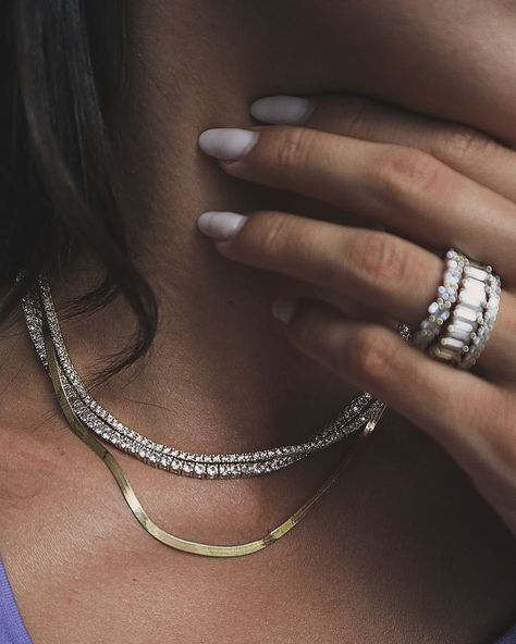 Elegance redefined. ✨ Discover the timeless beauty of our Capucelli diamond tennis necklace – where every diamond tells a story. #Capucelli #LuxuryJewelry #DiamondTennisNecklace #TimelessElegance Tennis Jewelry, Diamond Tennis Necklace, Jewelry Aesthetic, Jewelry Lookbook, Tennis Necklace, June 1, Online Jewelry Store, Luxury Jewelry, Timeless Beauty