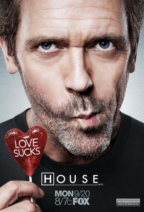 House MD Dr Gregory House, Bryan Singer, Everybody Lies, Love Sucks, Gregory House, Sean Leonard, Hugh Laurie, I Love Cinema, House Md