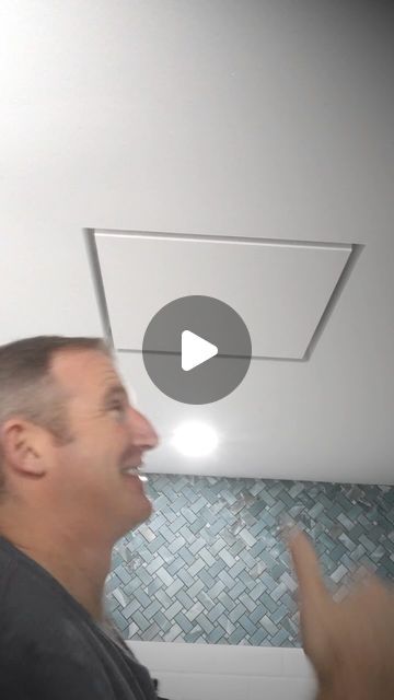 Bathroom Remodeling Teacher on Instagram: "Modern Vent Fan Cover 🤩🤩🔥🔥 @fittes #diy #drywall #homeimprovement #bathroomremodel #bathroomremodelingteacher" Bathroom Light Ideas Ceiling, Ac Duct Covering Ideas, Basement Bathroom Ventilation Ideas, Ac Vents Ceiling, Ceiling Vents Cover Ideas, Bathroom Ceiling Fan Ideas, Bathroom Ceiling Ideas Modern, Ac Duct Ceiling Design, Bathroom Ceiling Design Modern