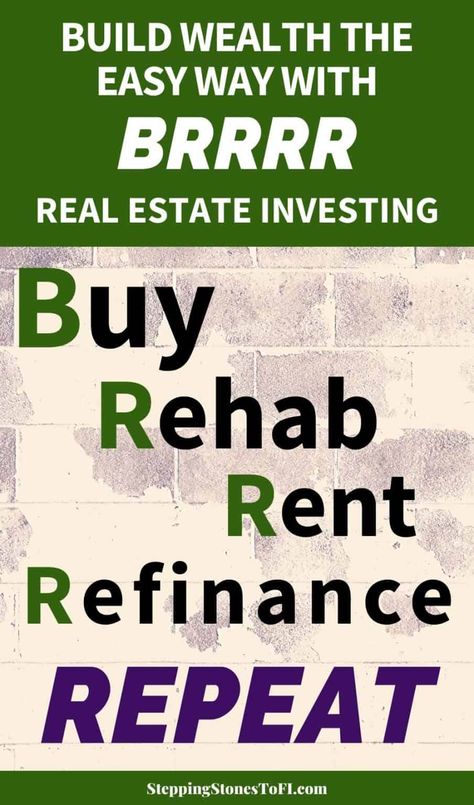 Learn exactly what the BRRRR method is and how you can use it purchase a rental property, add value to it, rent it out, refinance it to pull ALL your investment dollars back out and then START ALL OVER AGAIN! This is how you can own multiple rental properties and build wealth, passive income, and retire early. #investing #wealth #realestateinvesting #rentalproperty Real Estate Investing Rental Property, Buying Investment Property, Rental Property Investment, Rental Ideas, Rental Property Management, Cash Out Refinance, Real Estate Rentals, Income Property, Retire Early