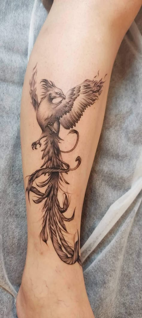 Phoenix On Fire Tattoo, Phenix Tattoo Designs, Phenoix Tattoos Back, Phoenix Tattoo On Arm, Phenoix Tattoos For Women, Phenix Tattoo Man, Phoenix Fire Tattoo, Forearm Phoenix Tattoo For Men, Fenix Tattoo Men