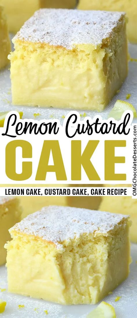 Banana Custard Cake Recipe, Vanilla Desserts Recipes, Lemon Creme Brulee Recipe, Dessert Recipes With Lemon, Dessert Recipes That Use A Lot Of Milk, Birds Custard Powder Recipes, March Dessert Ideas, Cheap Easter Desserts, Butterless Desserts