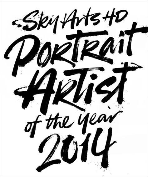 12 Creative hand lettering design works Ink Typography, Mixed Typography, Portrait Artist Of The Year, Creative Hand Lettering, Handwriting Letters, Hand Lettering Design, Calligraphy Types, Calligraphy Designs, Drawn Typography