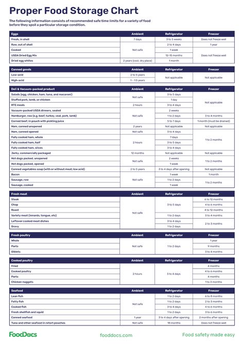 Proper Food Storage Chart | Free Template Download Opening Restaurant, Proper Food Storage, Expiration Dates On Food, Business Budgeting, Inventory Template, Google Sheets Templates, Food Shelf Life, Food Shelf, Safety Management System