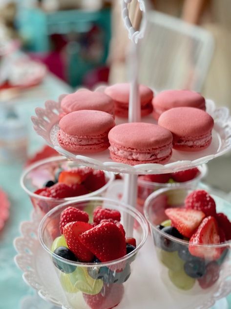 Spa Birthday Party Food Ideas, Princess Spa Birthday Party, Spa Brunch Party, Spa Night Slumber Party, Tea Party Slumber Party, Spa B Day Party Ideas, Spa Birthday Party Snacks, Spa Party Desserts, Food For Spa Party