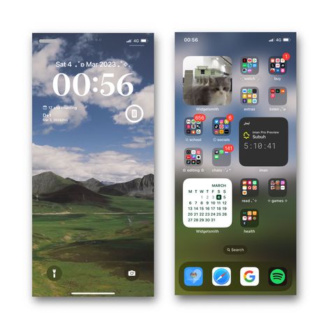 No Widget Homescreen, Customize Wallpaper For Phone, Iphone 15 Setup, Iphone 15 Widget Ideas, Iphone Layout Lockscreen, Iphone 15 Home Screen Ideas, Lockscreen Ideas Iphone, Ios Lockscreen Ideas, Iphone Setup Homescreen Ideas