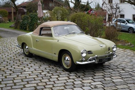 1959 Volkswagen Karmann Ghia Typ 14 Cabriolet, Rarity! - Hemmings Vw Kharman Gia, Karman Ghia, Vw Karmann Ghia, Nice Dream, Volkswagen Karmann Ghia, Matching Numbers, Karmann Ghia, Rarity, Cool Cars