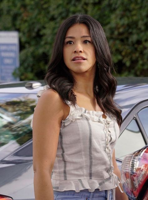 Jane From Jane The Virgin, Jane Villanueva Outfits, Jane Villanueva Aesthetic, Jane The Virgin Aesthetic, Jane The Virgin Cast, Jane The Virgin Outfits, Jane Outfits, Jane Villanueva, Virgin Hair Color