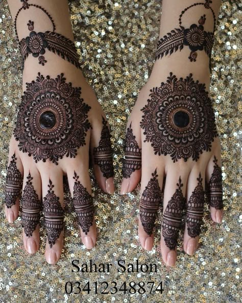 Palm Mehndi, Mehndi Bridal, Palm Mehndi Design, Mehndi Designs Simple, Mehndi Designs Fingers, Designs Mehndi, Design Mehndi, Mehndi Designs For Kids, Circle Mehndi