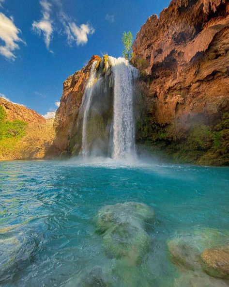 beautiful Havasu Falls, AZ Lake Havasu Arizona Spring Break, Mooney Falls Arizona, Havasupai Falls Arizona, Mooney Falls, Lake Havasu Arizona, Arizona Lakes, Havasupai Falls, Hello Stranger, Havasu Falls