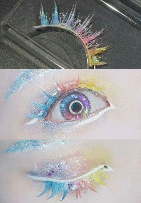 Kawaii Makeup, Photos Of People, Creative Eye Makeup, Makeup Homecoming, Creative Eye, Hair Braid, Kesha, Eye Makeup Art, Fantasy Makeup