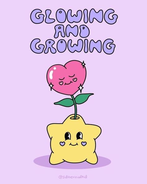 Self Growth Illustration, Positive Illustration Quotes, Growing Illustration, Free Certificate Courses, Growth Illustration, Groovy Quote, Glow And Grow, Growing And Glowing, Online Certificate