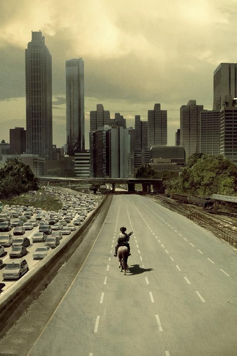 Twd Atlanta, Walking Wallpaper, Atlanta Aesthetic, Athletic Wallpaper, Eugene Porter, Twd Aesthetic, Carl Grimes, Andrew Lincoln, Survival Games