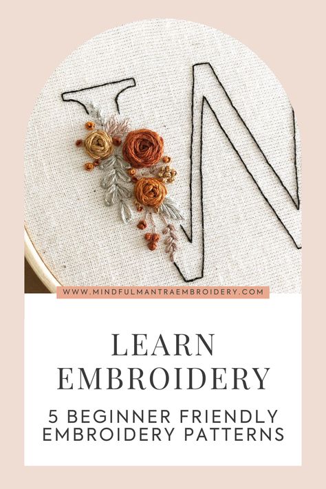 Getting started with embroidery can be overwhelming, but not with our embroidery patterns! Each pattern includes full colour and stitch guides, as well as a guide for beginners to embroidery. Be confident learning your new creative hobby with our beginner friendly embroidery patterns🪡 Masculine Embroidery, Beginner Embroidery Patterns, Beautiful Embroidery Designs, Beginner Embroidery, Embroidery Stitch, Learn Embroidery, My Core, Embroidery For Beginners, Beautiful Embroidery