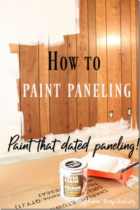 Paint Over Wood Paneling, Painting Paneling, Wood Paneling Makeover, Paneling Makeover, Painting Wood Paneling, Big Room, Basement Makeover, Painting Wood, Up House