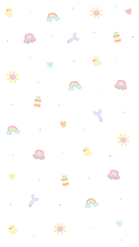 น่ารัก Tumblr Backgrounds, Cute Pastel Wallpaper, Soft Wallpaper, Wallpaper Pastel, Cute Patterns Wallpaper, Aesthetic Pastel Wallpaper, Simple Wallpapers, Iphone Background Wallpaper, Kawaii Wallpaper