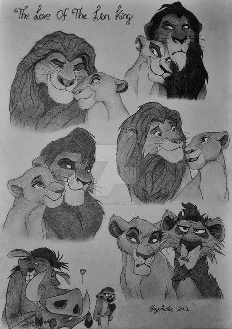 King Drawing, Lion King 1, Lion King Drawings, Lion King Pictures, Lion King Fan Art, Lion King 2, Il Re Leone, Lion King Art, Disney Art Drawings