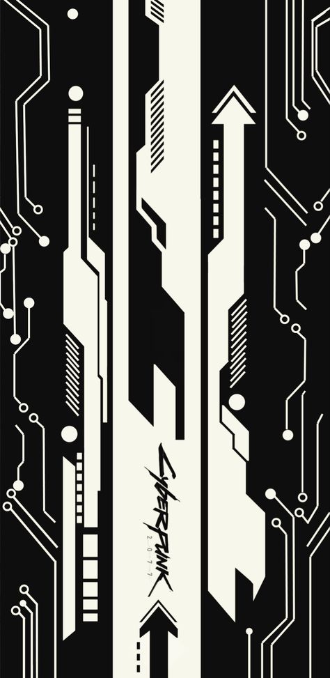 Arasaka Wallpaper, Cyberpunk Black And White, Cyberpunk Phone Wallpaper, Cyberpunk Graphic Design, Cyberpunk Pattern, Cyberpunk Graphic, Cyberpunk Poster, Tipografi 3d, Cyberpunk Design