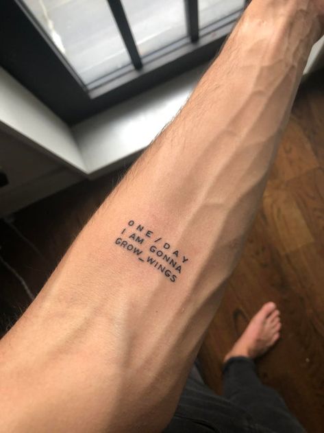 All Things Must Pass Tattoo, Radio Head Tattoo, Weird Fishes Radiohead Tattoo, Let Down Radiohead, Radiohead Tattoo Ideas, The Smiths Tattoo, Tame Impala Tattoo, One Day Tattoo, Radiohead Tattoo